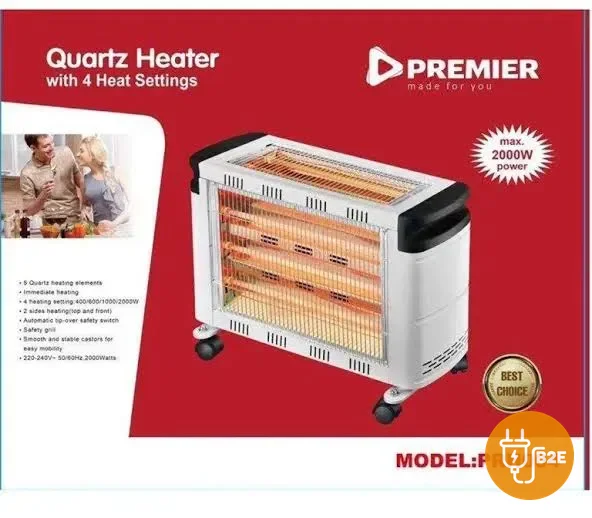 Premier Quartz Room Heater 2000W